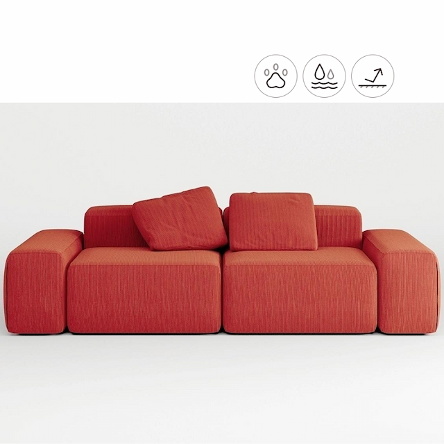 Диван Мастерфабрик Рохо Happy 437 ткань рогожка