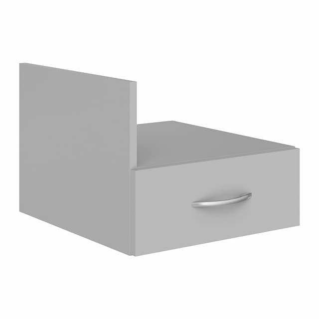 Тумба подвесная с 1-м ящиком Skyland SC-1V.1 серый 412х450х323/163 SIMPLE