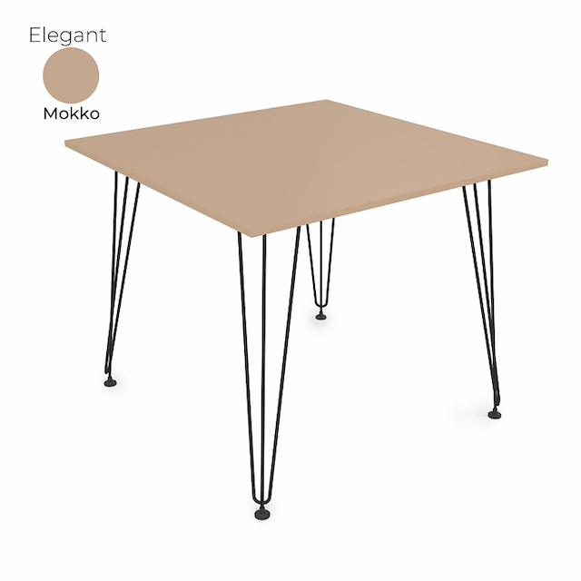 Стол обеденный квадратный Алсав 21Elegant.009 Mokko