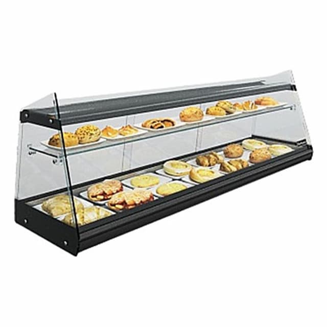 Витрина настольная нейтральная Полюс Carboma AC38 N 1,5-11 с полкой