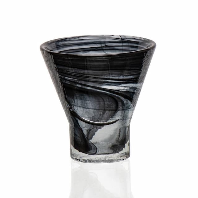 Стакан ARDACAM Estonia ARD 2203.43 d 10 см h 10 см (стекло, цвет / декор бело-черный)