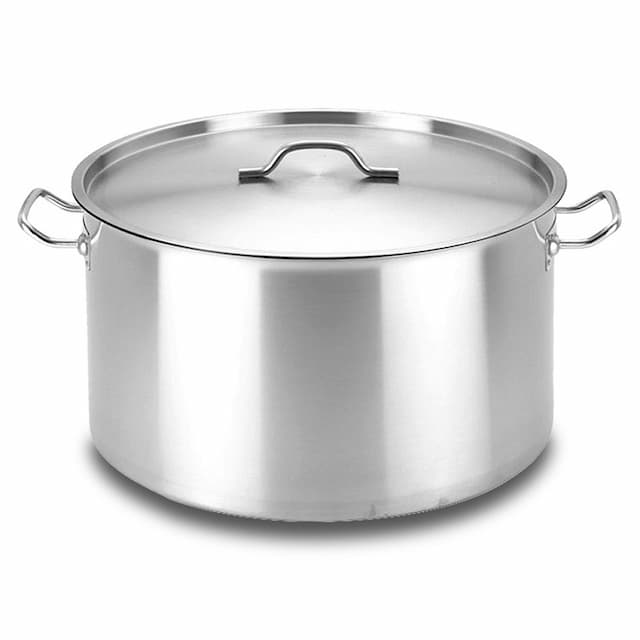 Кастрюля INDOKOR PROFESSIONAL нерж.сталь 4,4Л,20Х14СМ с крышкой ZX-HC-20004 (35593)