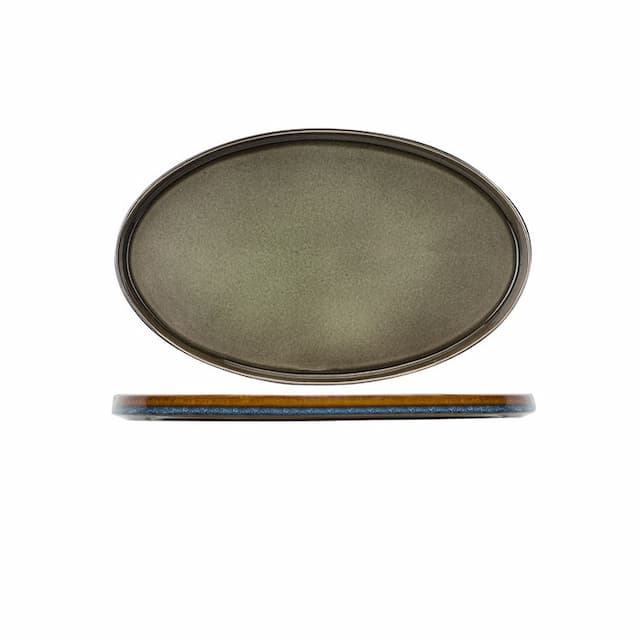 Блюдо овальное 35,5x23,5 см CosyTrendy QUINTANA GREEN 3948036