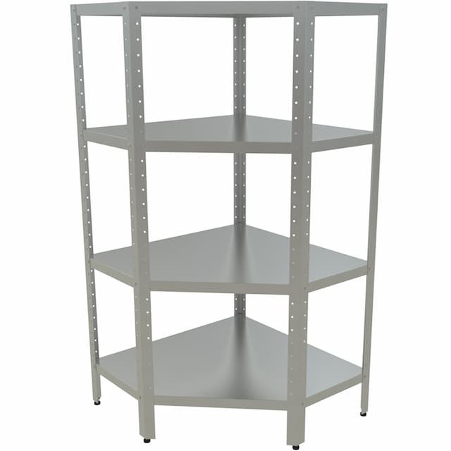 Стеллаж кухонный угловой КОБОР СКУ-4/5-100/90/430