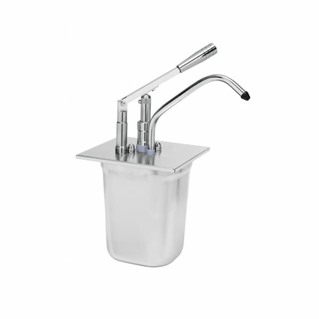 Дозатор для соусов с гастроемкостью GN 1/6x200 мм и дозированием рычагом Kalando KD0216