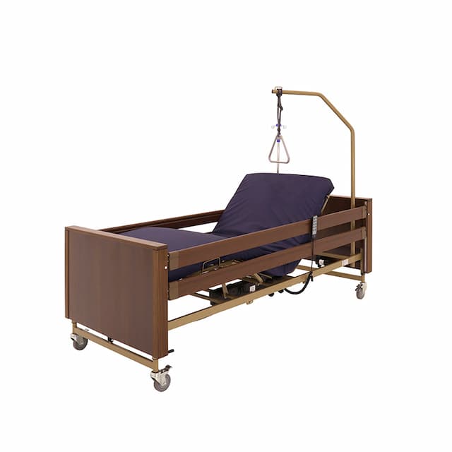 Кровать электрическая Med-Mos YG-1 5 функций (КЕ-4024М-11) коричневый