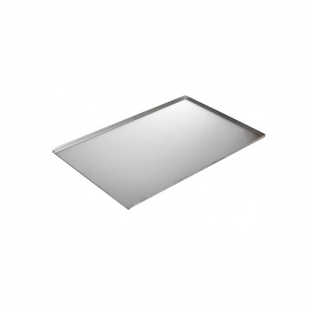 Противень из нержавеющей стали Luxstahl 600х400х10 мм сварной 3-х бортовый [8762]